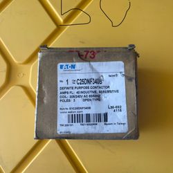 Eaton C25DNF340B Definite Purpose Contactor