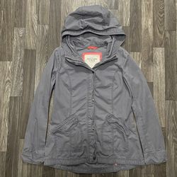 Y2K grey Abercrombie&Fitch Jacket