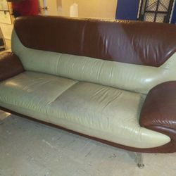 Vintage Leather Couch