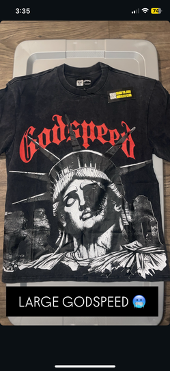 Godspeed Tee Large