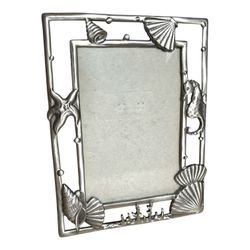 Silver Coastal Sea Picture Frame