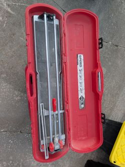 36" tile cutter with case
