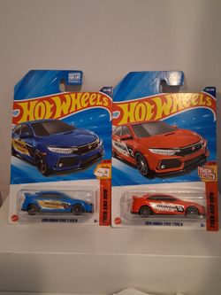 Hot Wheels 🔥 🌶 Honda Civic Type R 2 For $5