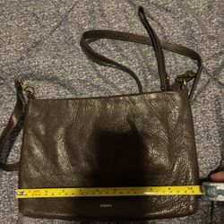 Leather Fossil Crossbody Purse