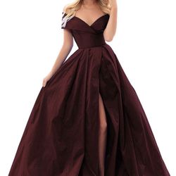 Burgundy Formal Party Dress Size 12-13 