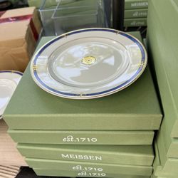 Set Of 10 MEISSEN Collection Plates 