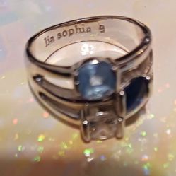 Size 9 Lia Sophia Silver Ring
