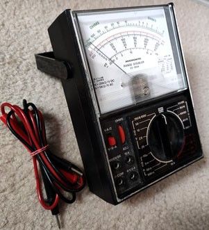 Micronta Range Doubler Multitester Multimeter 43 Ranges 50,000OHMS No. 22-204A