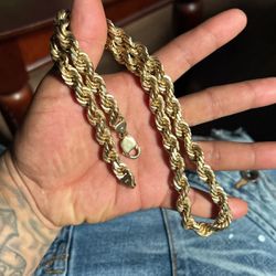14k Rope Chain 