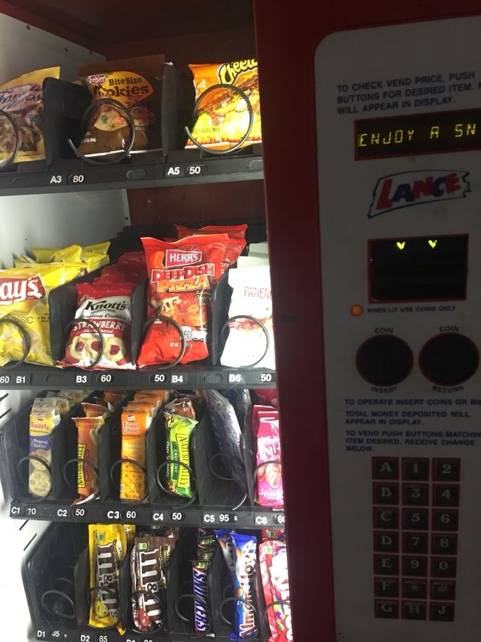 Lance Vending Snack Machine