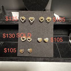 10k Earring And Pendants 