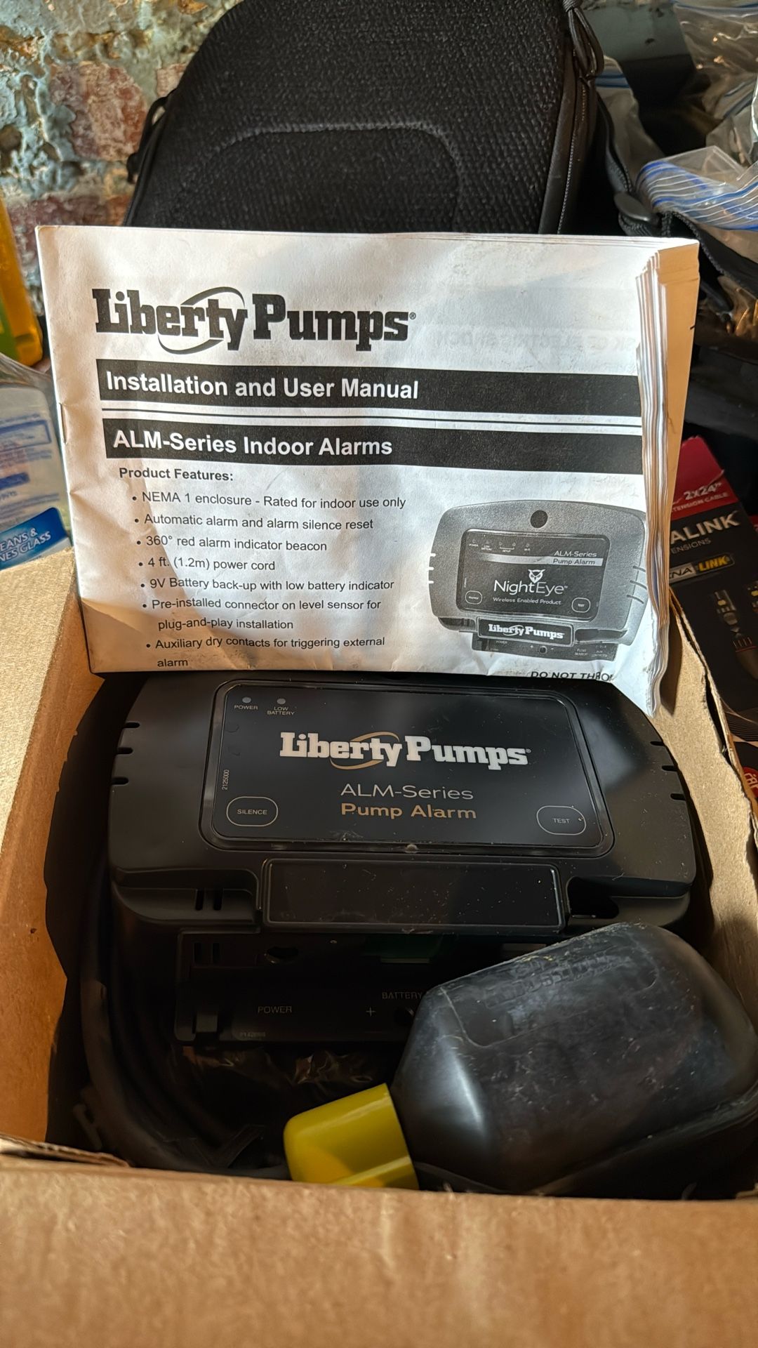 Liberty Pumps Alm 2 In 1 Pump Alarm