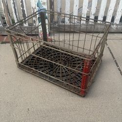 Carnation milk crate $25