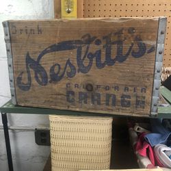 Nesbitts Soda Wood Crate