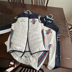 FOR BOTH Williams Martini Racing  Softshell Jacket & Puffer Vest  BMW 