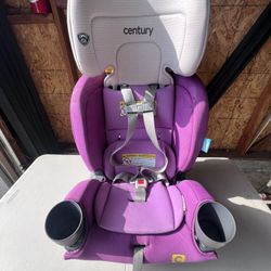🔥🍼 FOR SALE - Century Drive On 3- in-1 Car Seat | Purple/White
