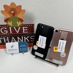 iPhone 7 32gb T-mobile & Metro PCS Carrier Only 92% 🔋 Health. Black available 