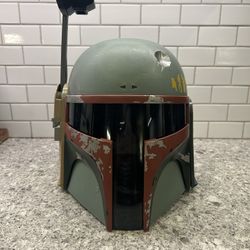 Star Wars Boba Fett Helmet - Electronic Sound - Hasbro 2009 - Works & Complete!