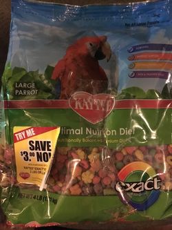 KayTee PARROT FOOD--NEW!