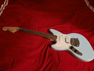Left Fender Jagstang Guitar