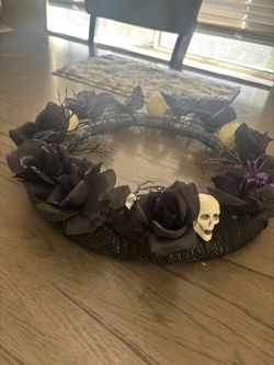 Halloween Wreath Homemade