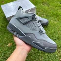 Air Jordan Retro 4 Wet Cement Paris Olympics Size 8.5