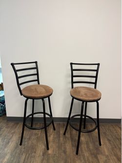 Suede Bar Stools