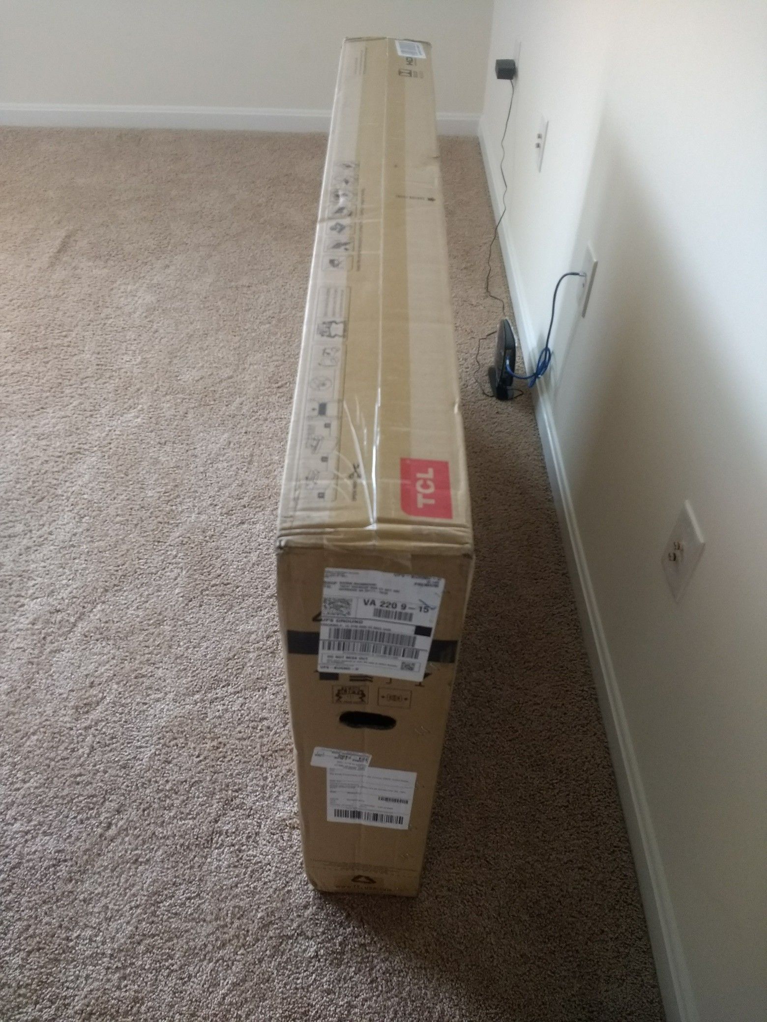 TCL TV unopened box