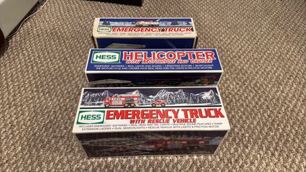 Large Collection of Hess Trucks