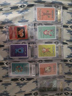 Pokemon old maid bgs lot