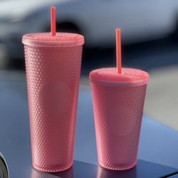 Starbucks Venti & Grande Pink lemonade tumblers 