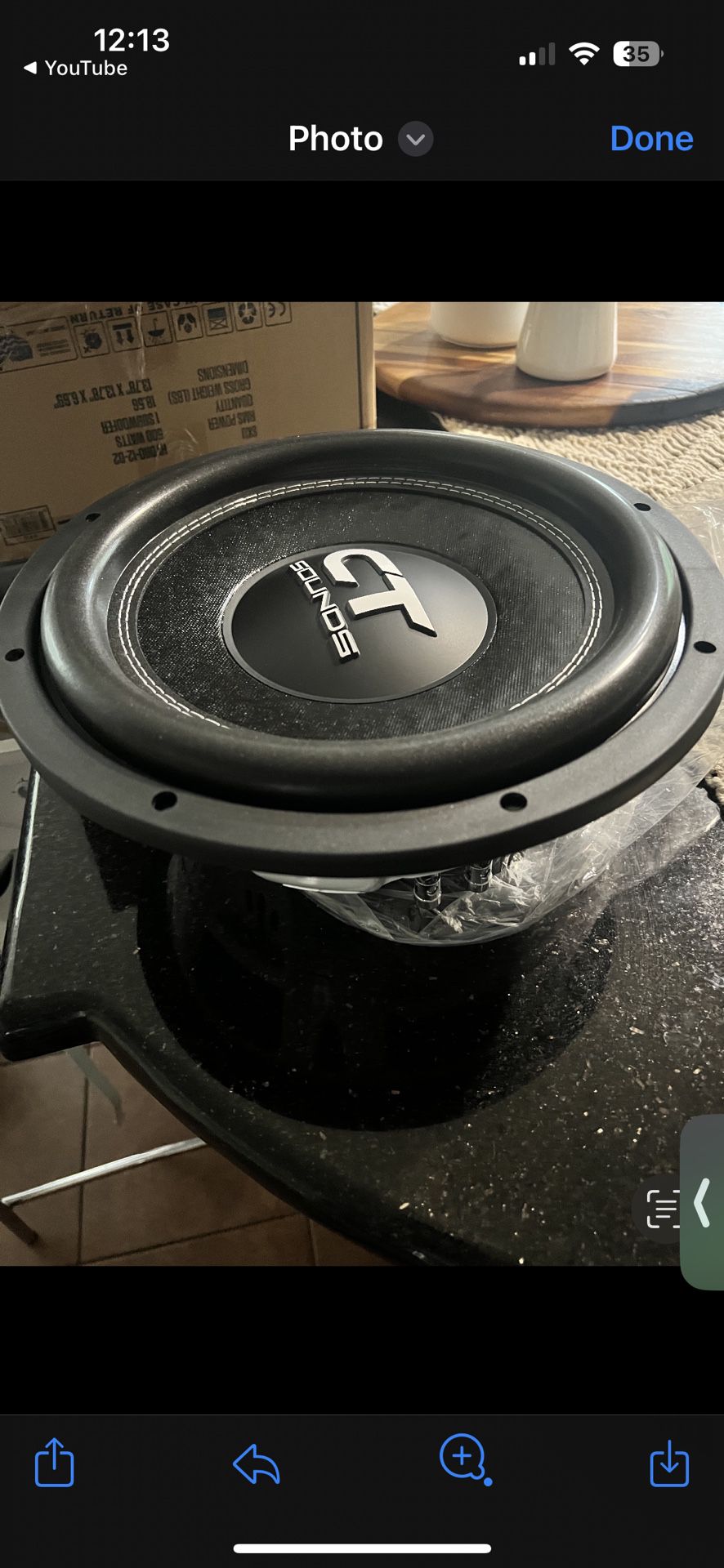 Two 12” subwoofers Shallow mount