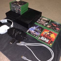 Xbox One (11 Games, Turtle Beach Headset & Controller Included)