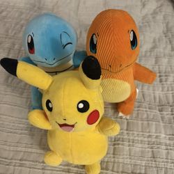 Pokémon Plushies/stuffed Animals 