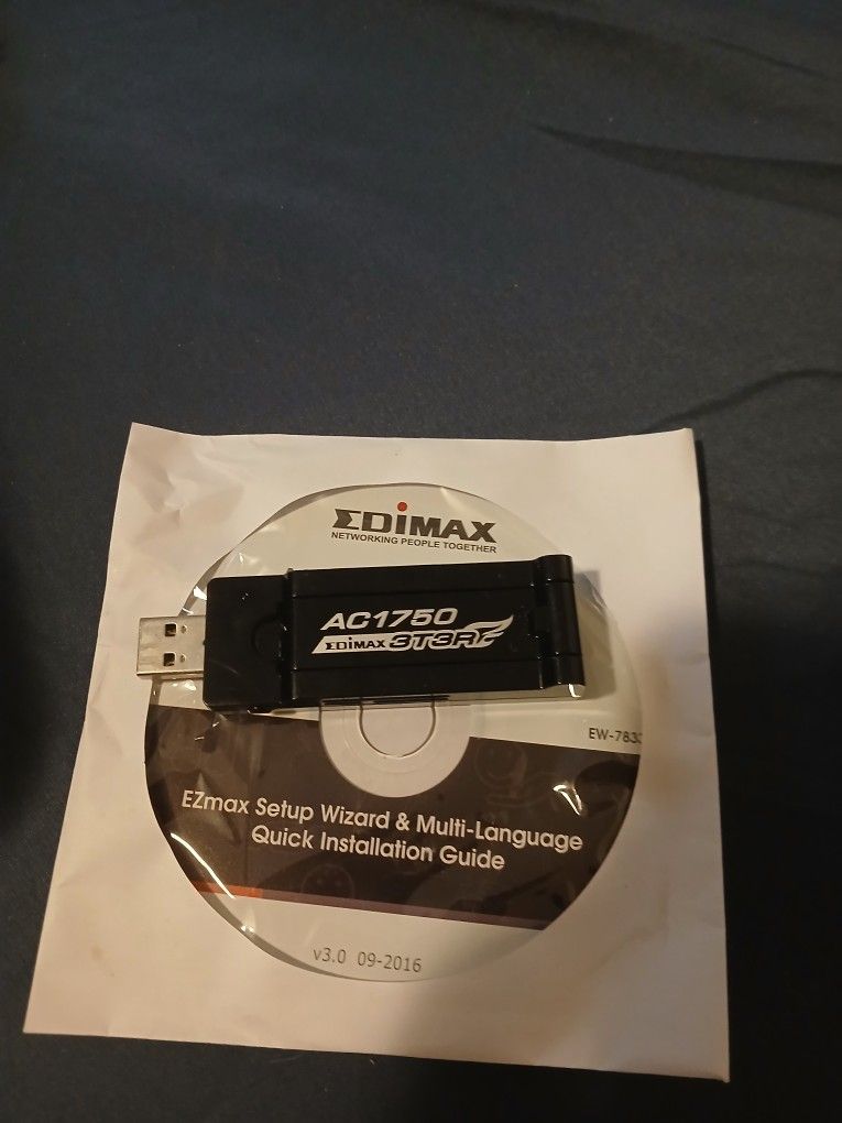 Edimax AC1750 2.4/5 ghz dual band wifi usb 3.0 dongle