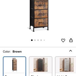 AODK Dresser for Bedroom with 5 Fabric Storage Drawers