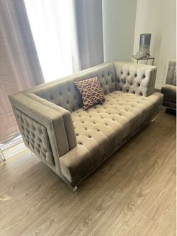 2 piece sofa set, couch, sectional living room sofa set