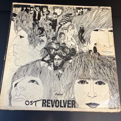 Vtg The Beatles Revolver 1966 Capitol T 2576 Mono Vinyl LP Record Album VG Rock