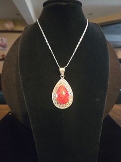 Gorgeous Genuine Ruby Pendant