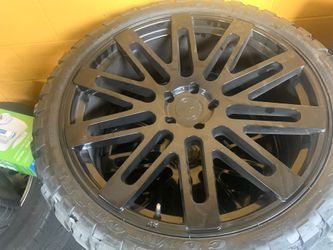 24” wheels & tires