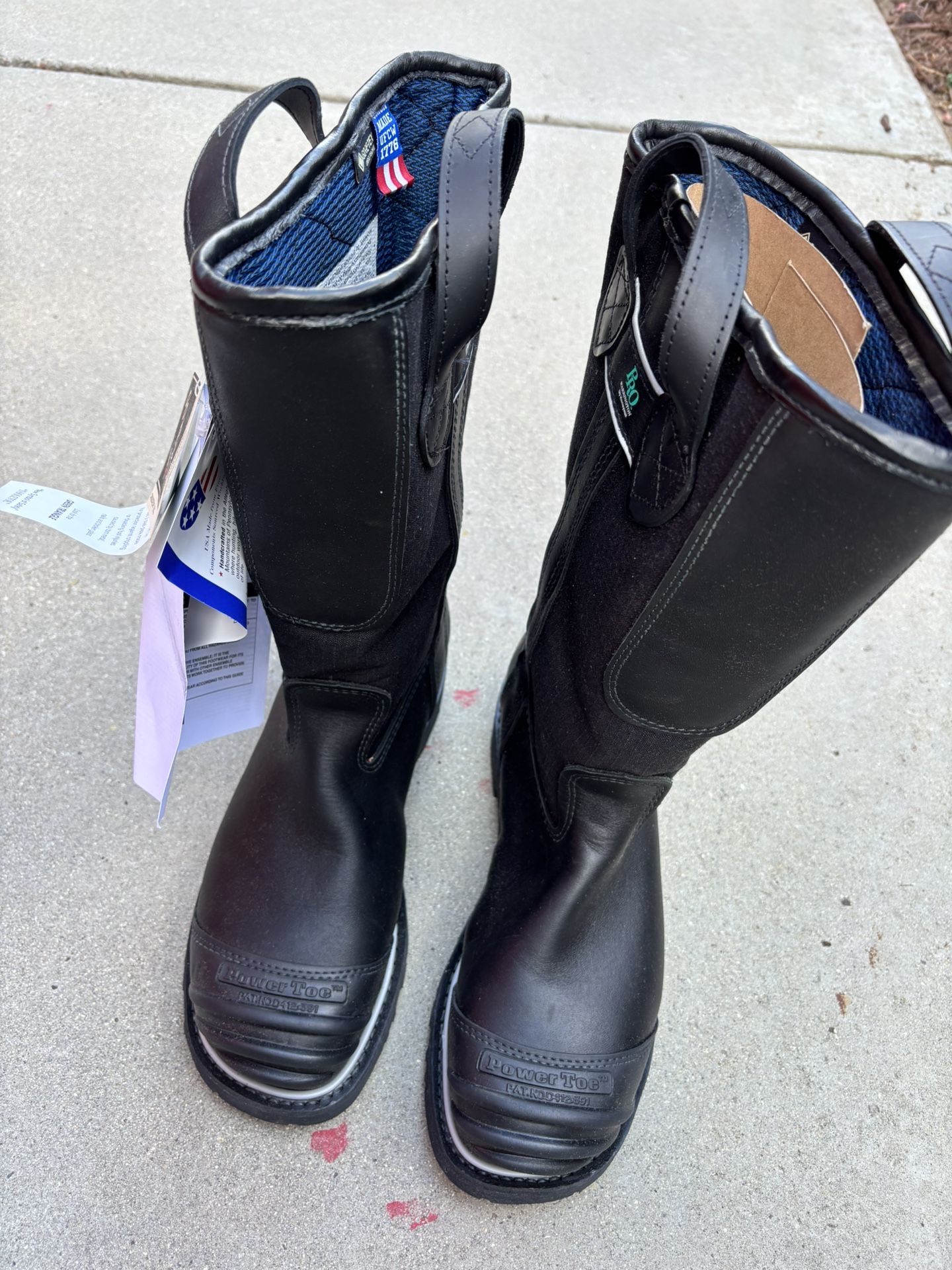 Pro Warrington 5007 Leather Structure Fire Boots