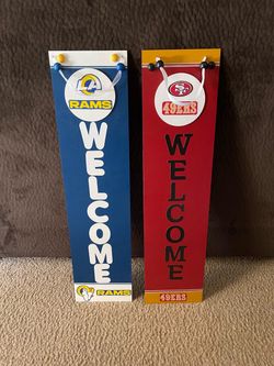 Door or wall welcome sign