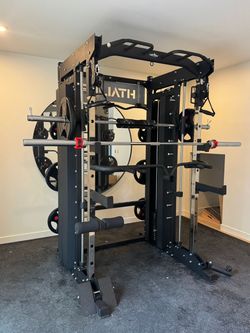 NEW! Smith Machine , Squat Rack , Bench Press , Leg Press , Pulley System Machine For Your Weights