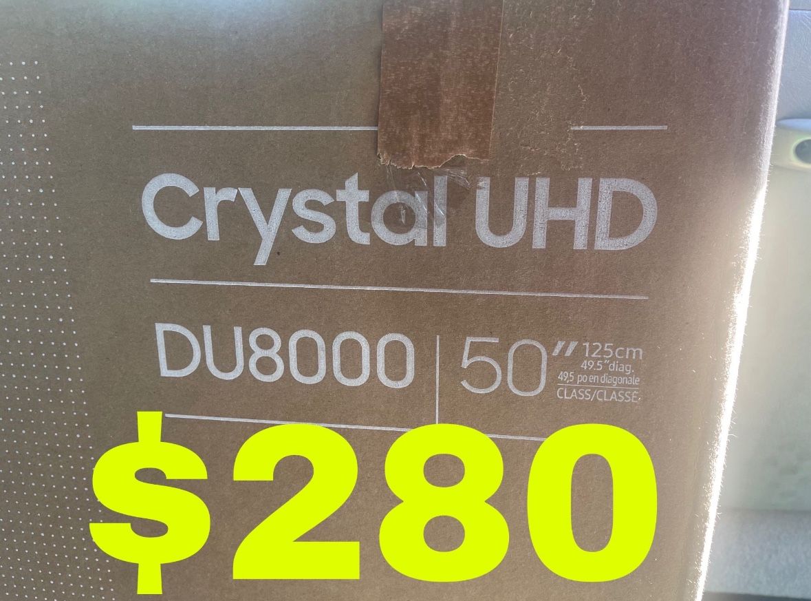 Samsung 50 LED LCD 4k TV