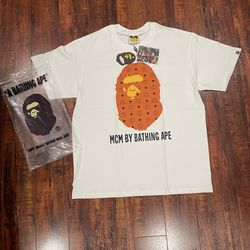 Bape x MCM white t-shirt