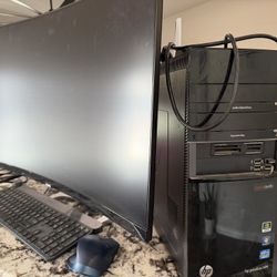 Hp pavilion i7 Desktop Setup