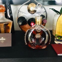 Empty Louis 13 Bottle.