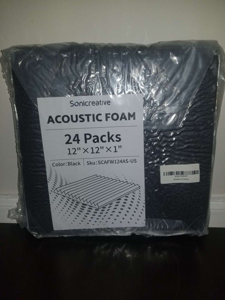 Sonicreative Acoustic Foam 24 Pack