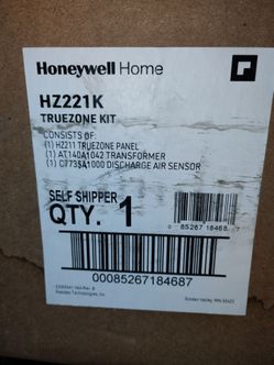 Honeywell Home HZ221K TrueZONE Kit – Zone Control Panel w/ Transformer & Sensor