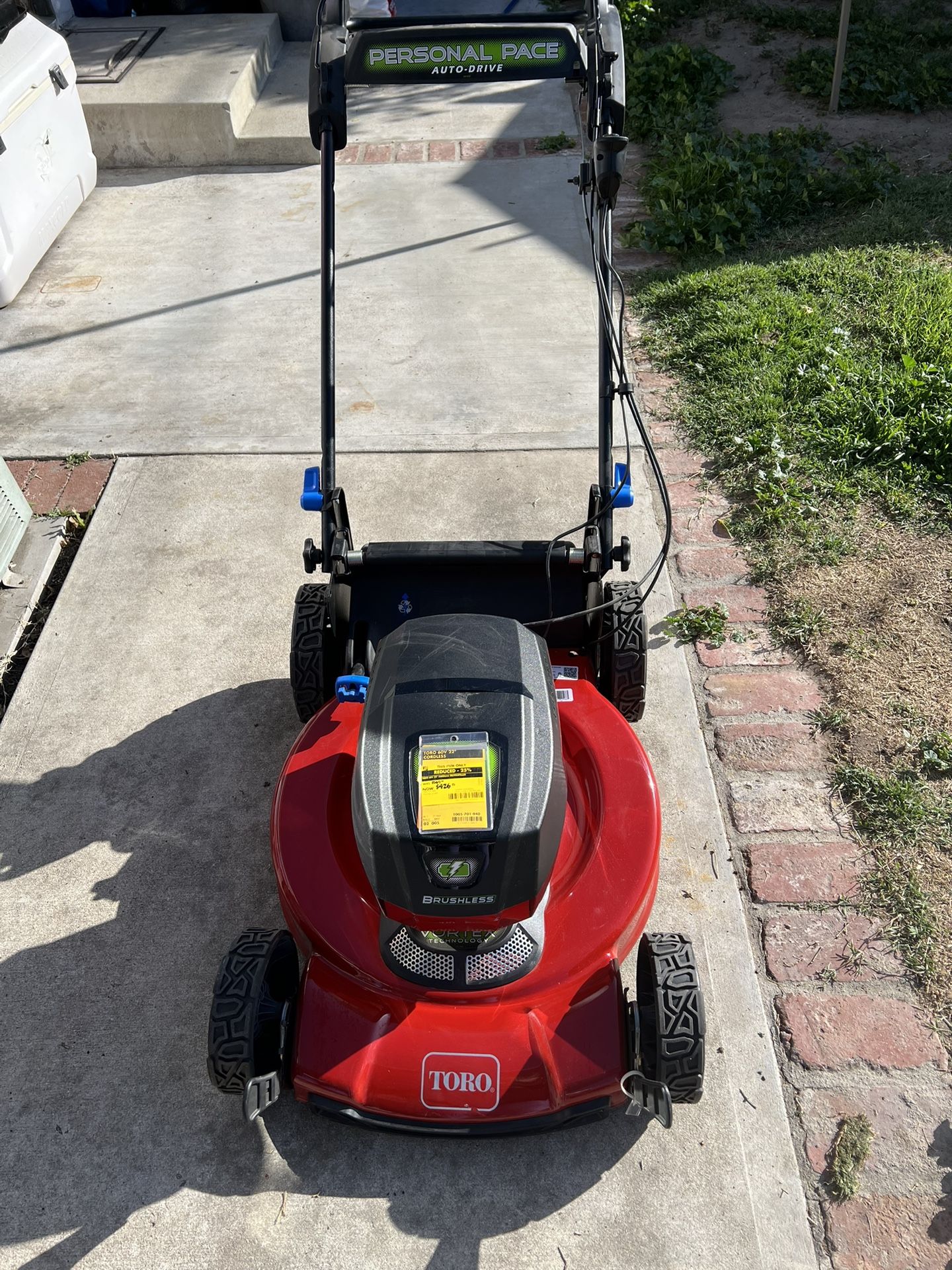 Toro 60v 22”cordless Mower